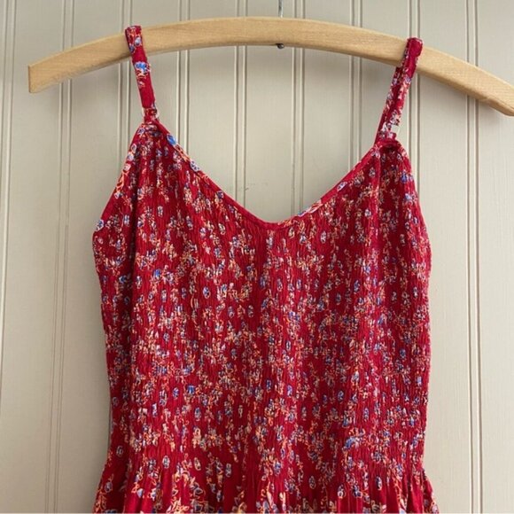 Franken Unknown Adorable Spring Summer Red/Blue/Orange Dress Women’s size Medium - Picture 3 of 4